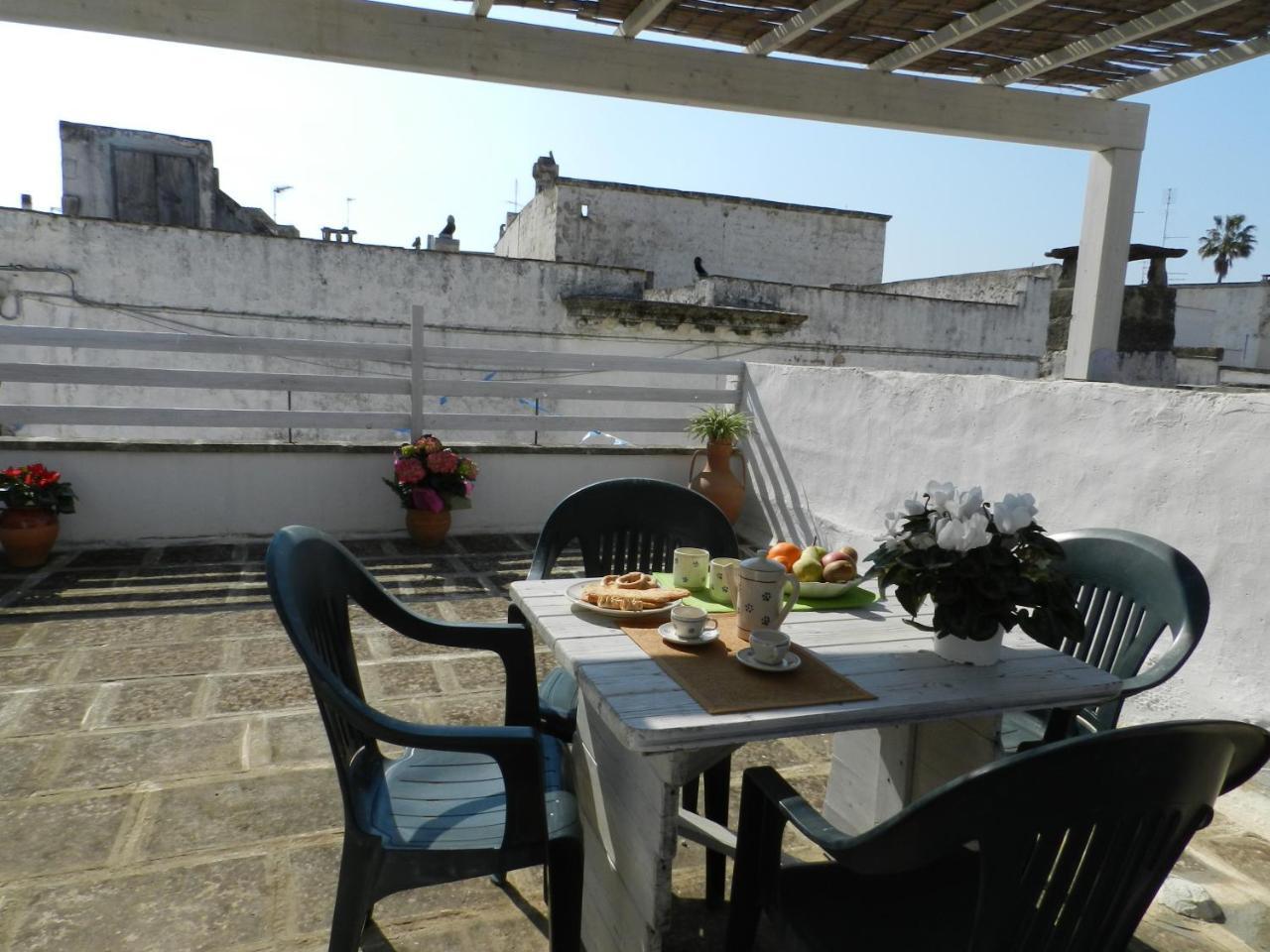 Casa Corte Con Terrazza Taviano  Exteriör bild